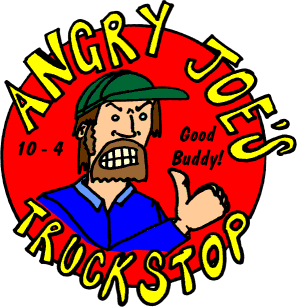 The Angry Joes truckstop Logo