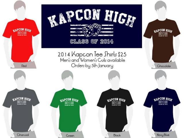 Kapcon 2014 tshirts